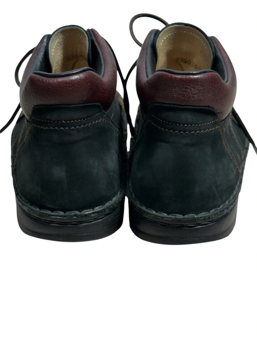 Finn Comfort Linz Ankle Boots EU 38 US 7.5-8 Black Nubuck Comfort Walking Shoes